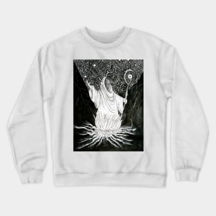 Starlit Druid Magic Crewneck Sweatshirt